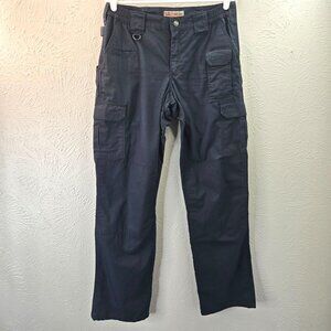 5.11 Tactical Pants Sz 10 Blue Chino Work Hiking Outdoor Camping Utility Cargo